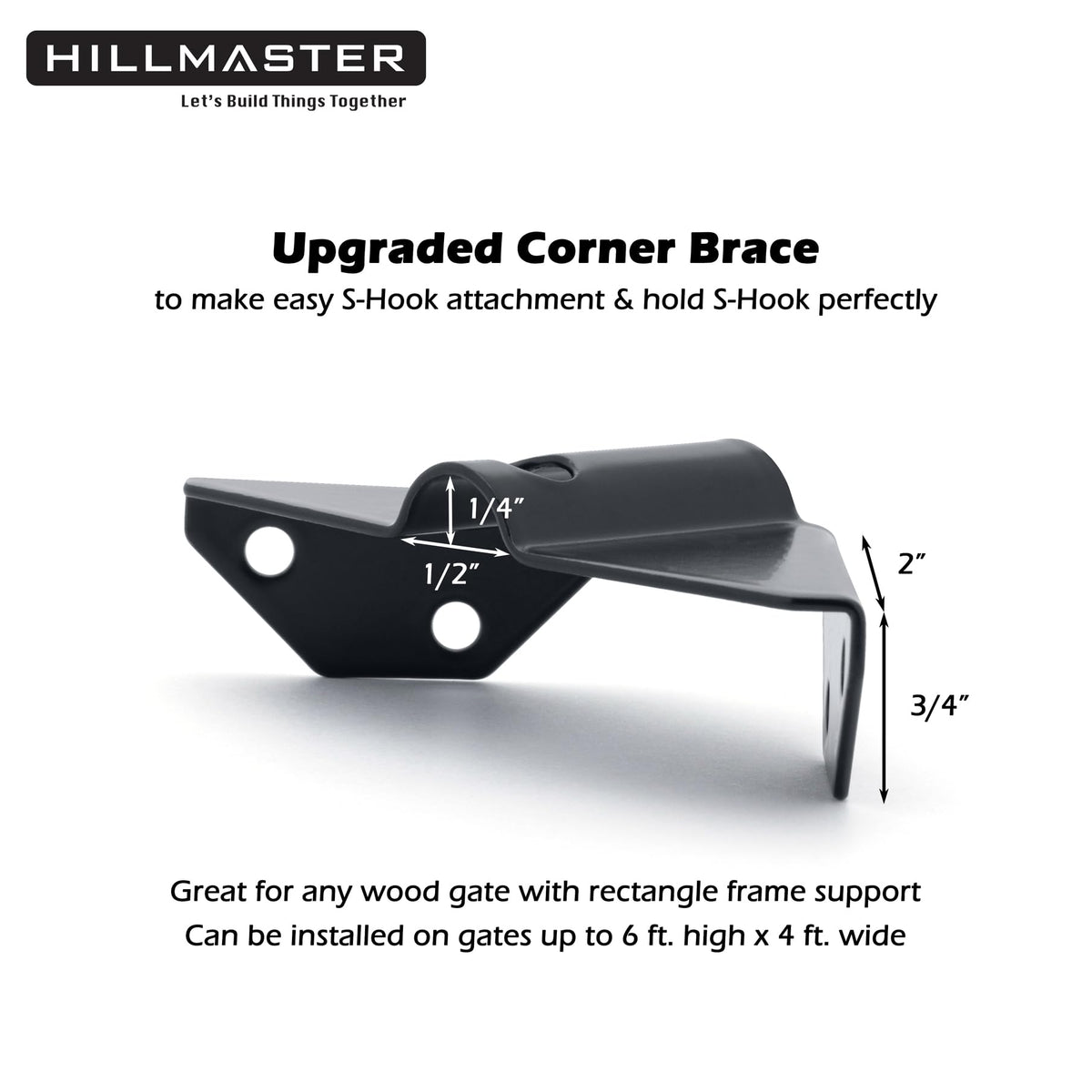 Hillmaster assembly instruction included enables quick, straightforward install.