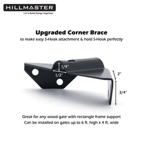 Hillmaster assembly instruction included enables quick, straightforward install.