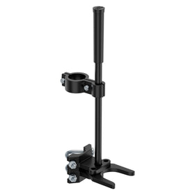 Hillmaster Auto Pool Latch front view demonstrates sturdy fit for chain-link gate safety