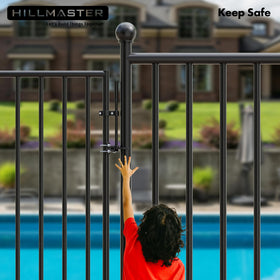 Hillmaster compatible with standard 1-3/8 inch frames and 2-3/8 inch posts