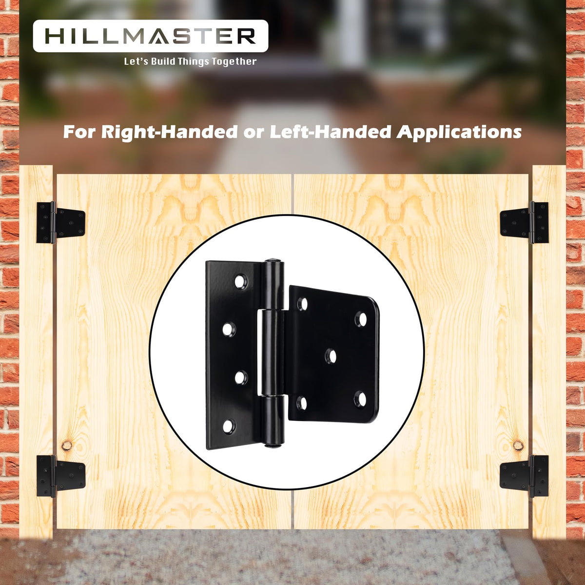 Hillmaster offset screw holes prevent wood splitting and boost strength