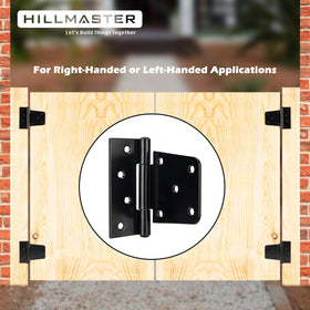 Hillmaster offset screw holes prevent wood splitting and boost strength