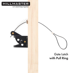 Hillmaster installation guide and screws simplify DIY setup.