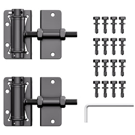 Hillmaster multi-purpose hinges suit barns, sheds, gates, and safety enclosures.