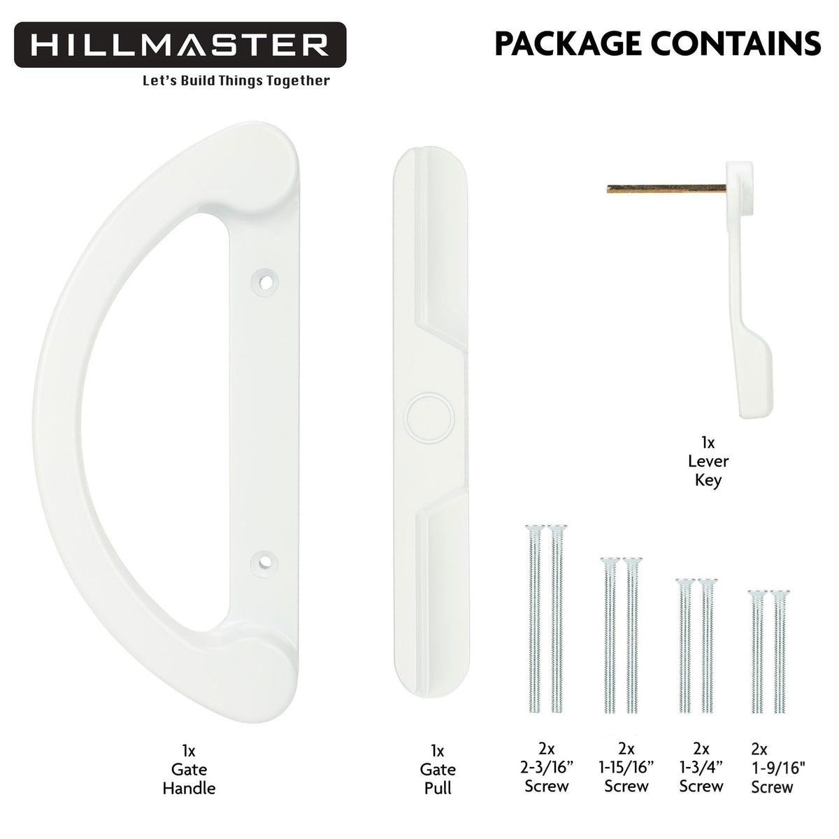 Hillmaster reversible design fits both orientations for versatile installation.