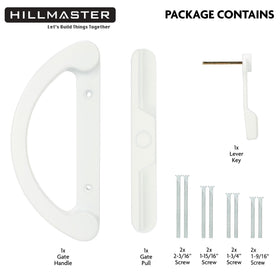 Hillmaster reversible design fits both orientations for versatile installation.