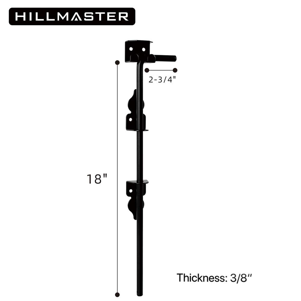 HILLMASTER self-drilling screws 7/8 inch for quick gate installation.