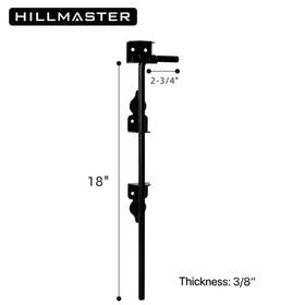 HILLMASTER self-drilling screws 7/8 inch for quick gate installation.
