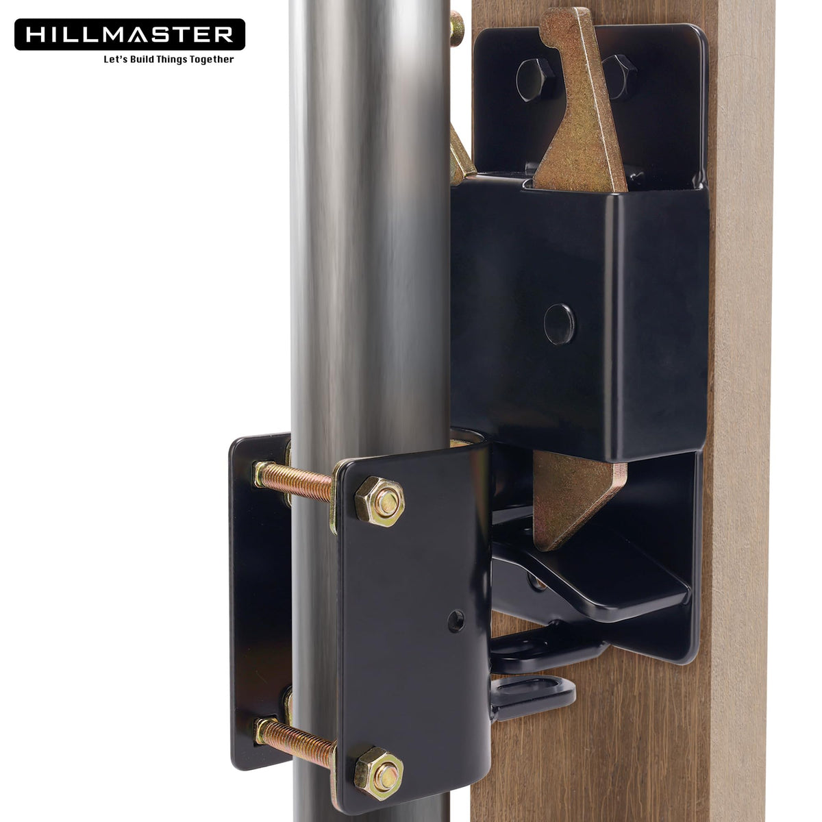 Hillmaster two-way operation demonstrated opening direction for livestock gates.