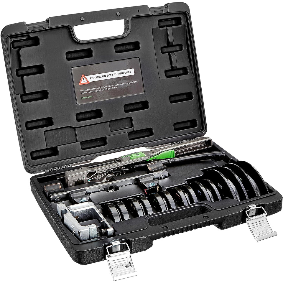 Hilmor compact bender kit main body enables precise, space-saving bending.