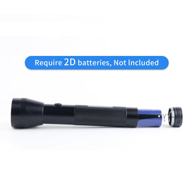 Hilngav 2D flashlight side view highlighting rugged profile.