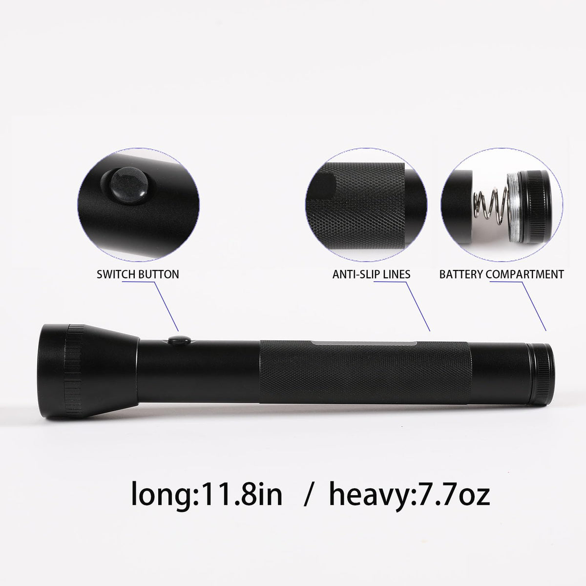 Hilngav emergency flashlight beside power outage equipment