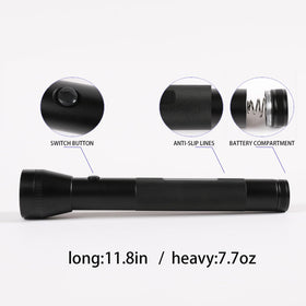 Hilngav emergency flashlight beside power outage equipment
