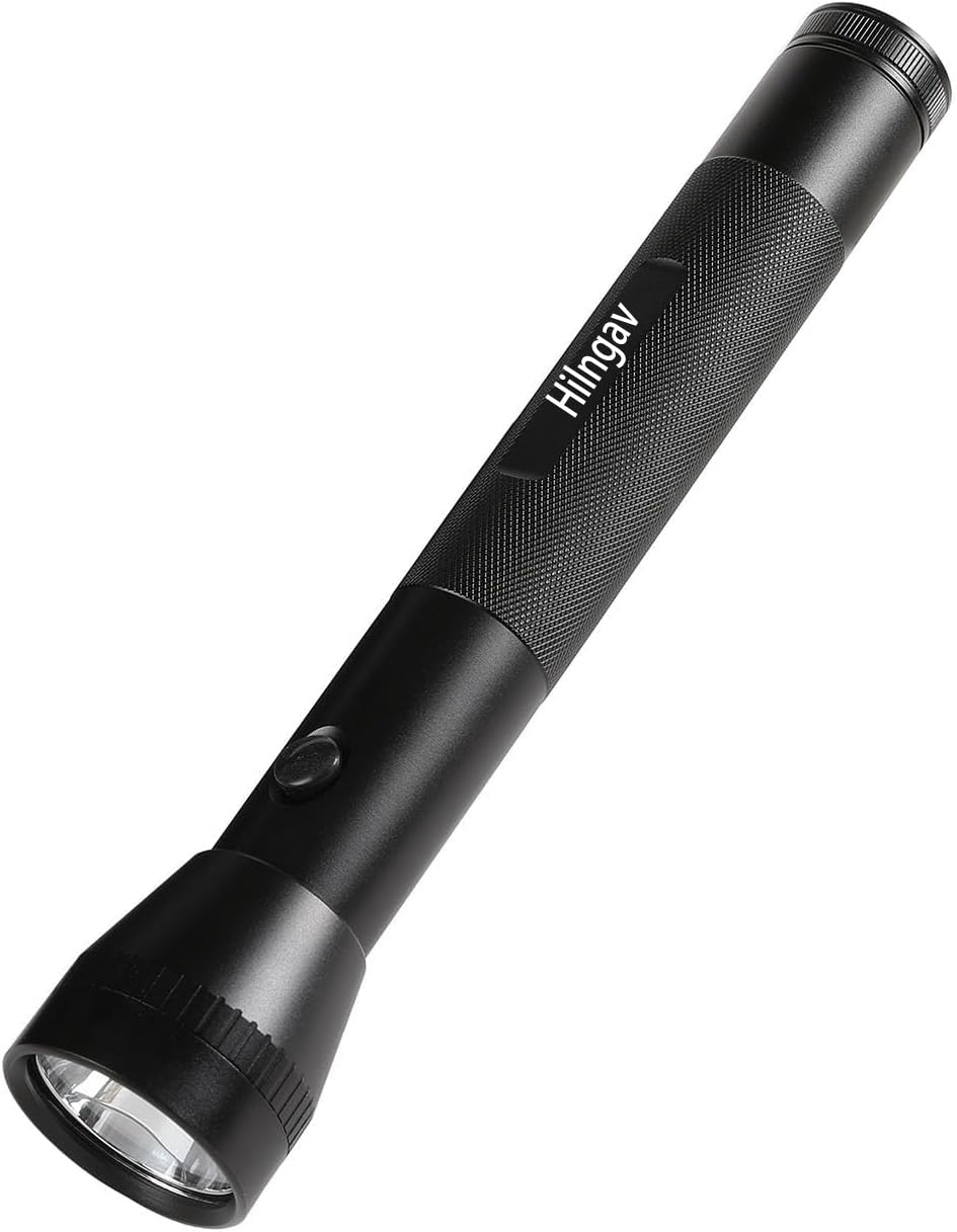 Hilngav heavy-duty flashlight beam in action for long-range visibility