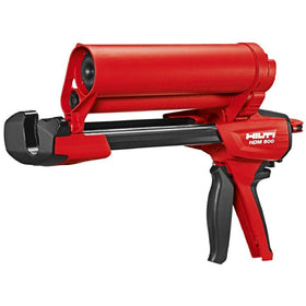 Hilti HDM 500 in use dispenser demonstrates balanced handling during operation