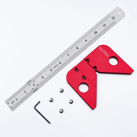 HILTTEIL aluminum alloy body ensures durability and smooth operation.