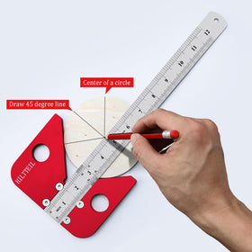 HILTTEIL screws and rod secure adjustments during setup.
