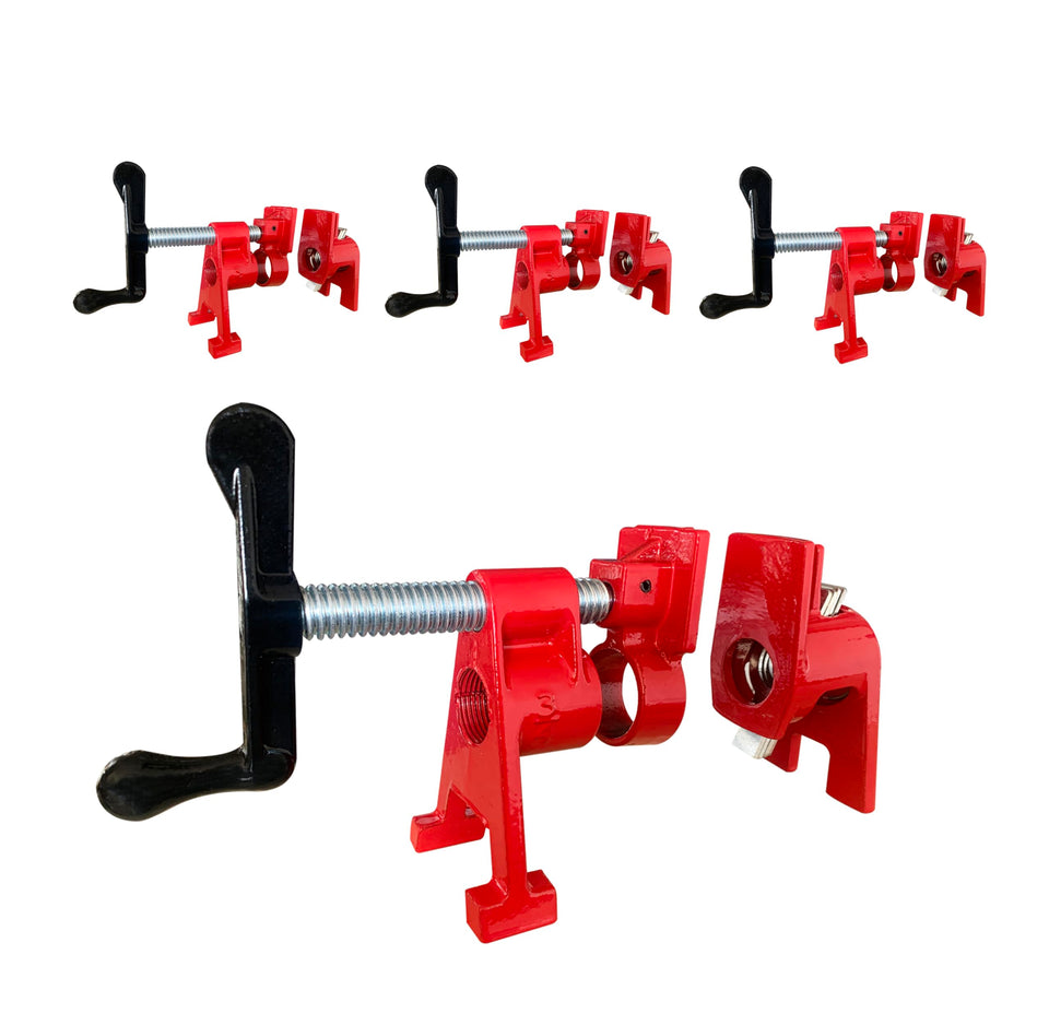 HimaPro 4 pack H style clamps front view for quick joinery.