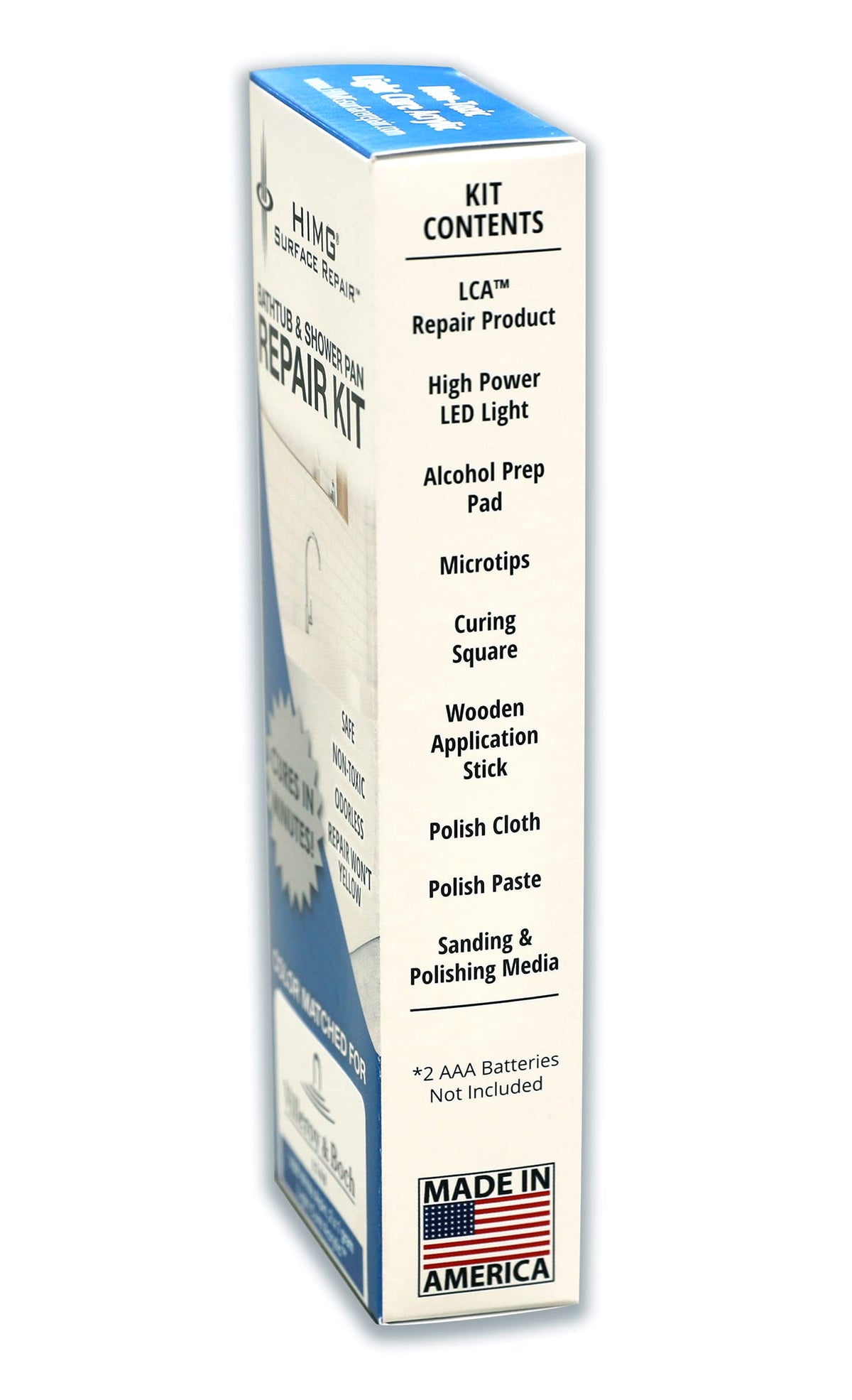 HIMG Bathtub Repair Tool Set demonstrates included implements for easy use.