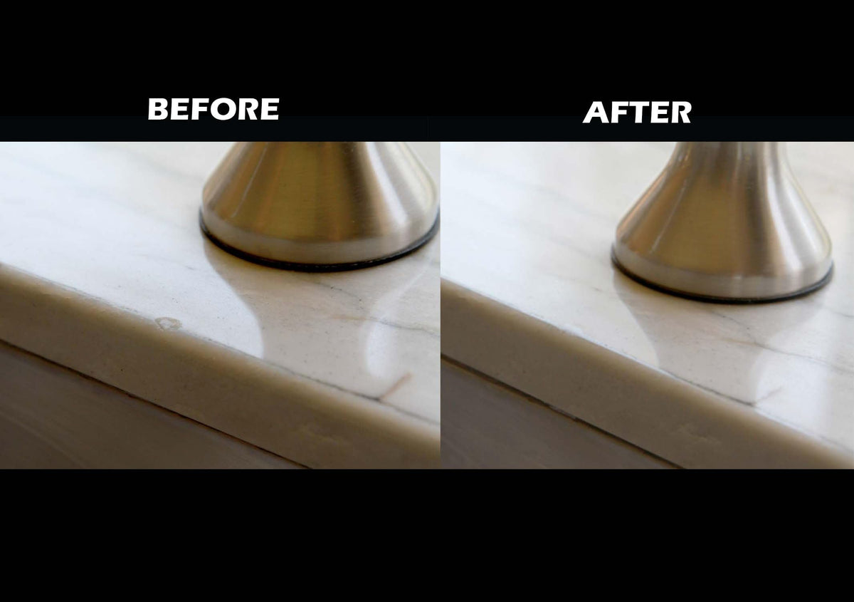 Made in USA label on HIMG surface repair kit.