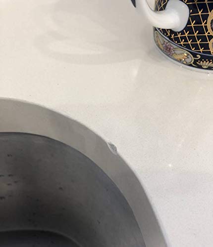 HIMG White Tones repair on porcelain surface edge chip repair