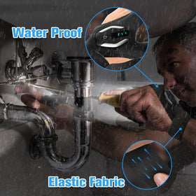 Hinshark adjustable magic stickers create a secure fit for any hand.