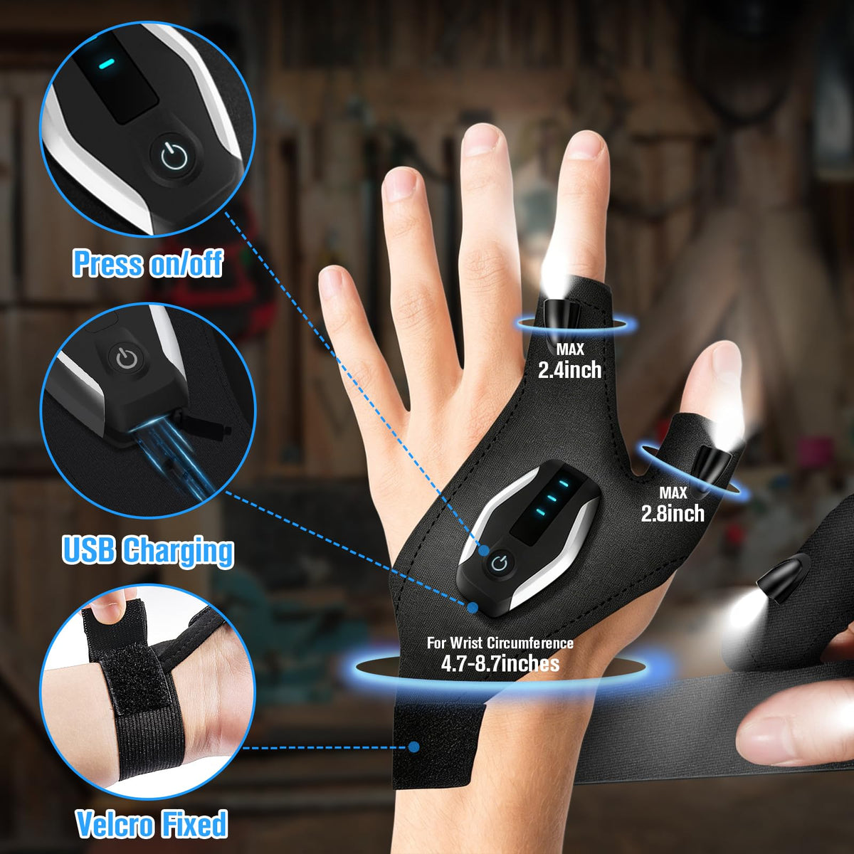 Hinshark breathable elastic material ensures comfortable wear.
