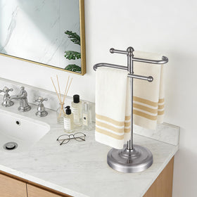 Non-slip pad on the bottom of Hioflyme stand protecting countertops