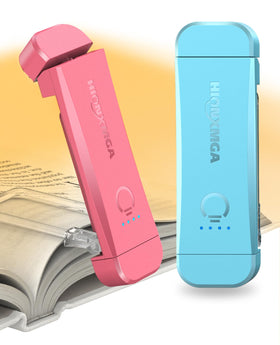 HIONXMGA book reading light clip-on provides focused bedside illumination for reading