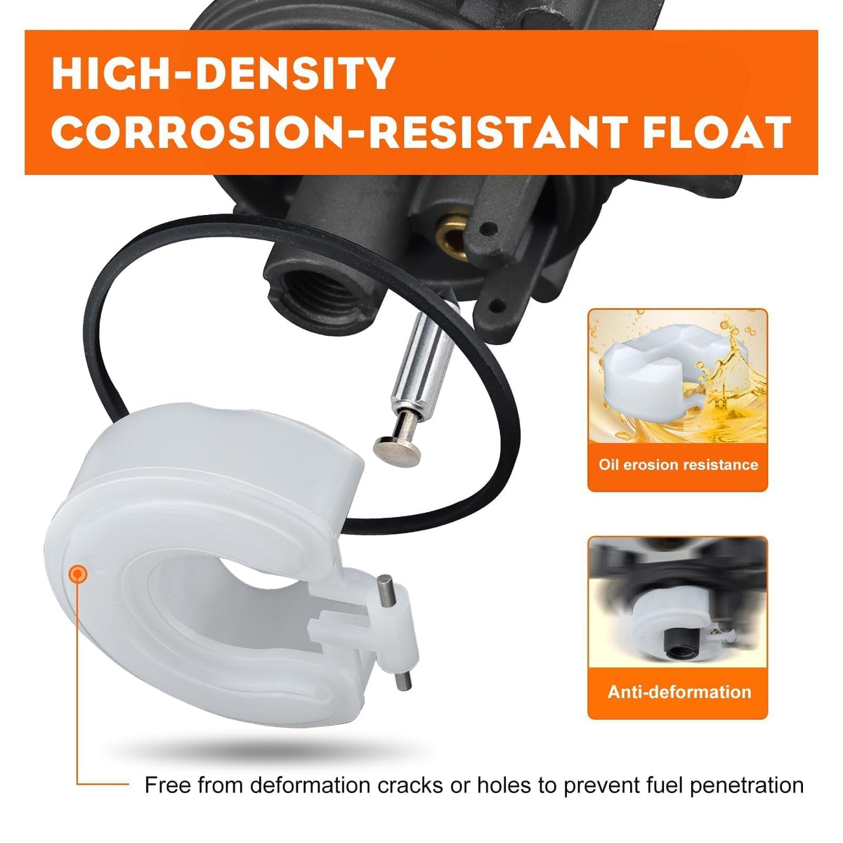 Hipa 499059 anodized body resists corrosion in outdoor use