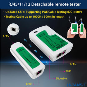 HIPANSIL cat6 connectors 50 pcs ensure ready terminations for projects