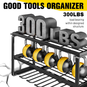 Hipidian seven-slot drill holders keep drills organized and accessible