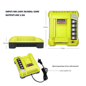 Hipoke rapid charger with LED indicator shows charging status clearly.