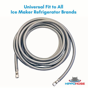 HippoHose brass fittings delivering a secure connection to a water line