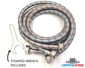 Hippohose octagon fittings enable easy installation and removal