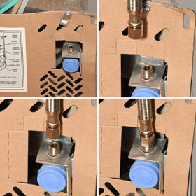 20-foot HippoHose length offers versatile routing from distant supply