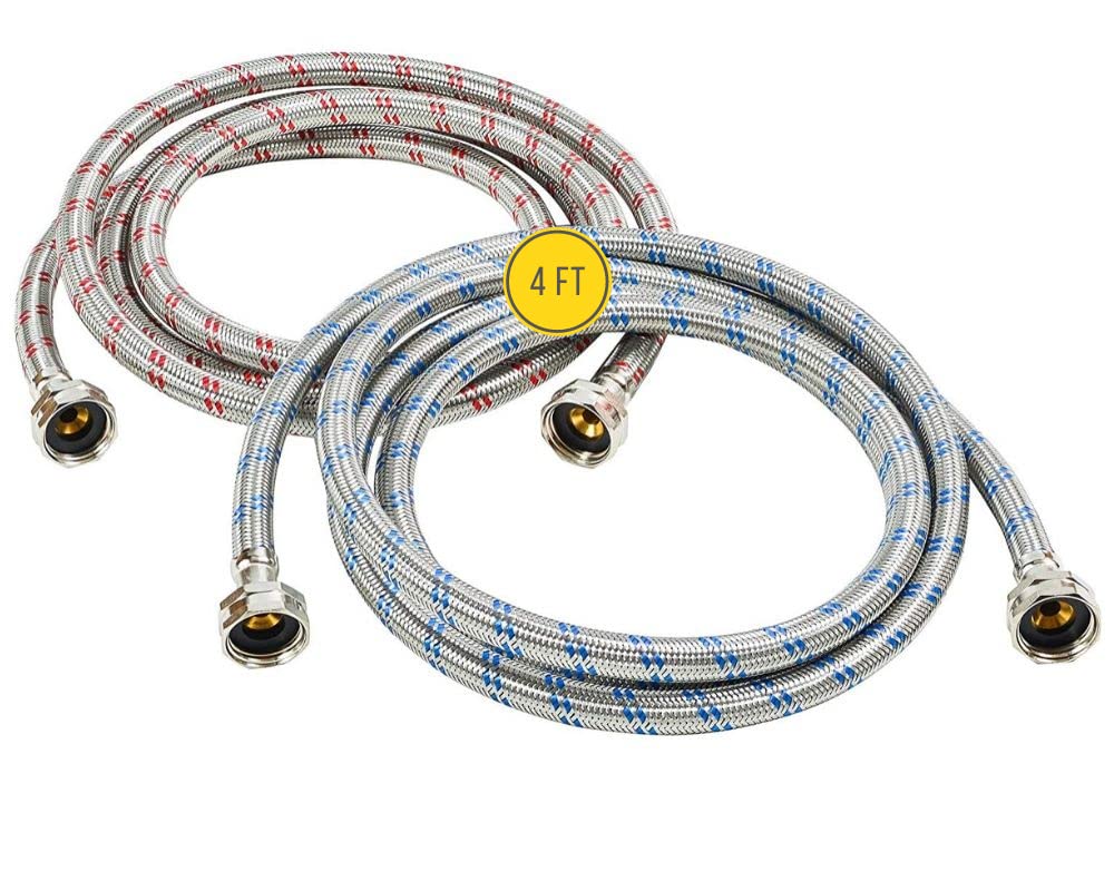 Hippohose braided stainless steel hoses for reliable water supply