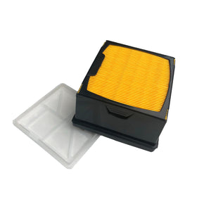 Hippotech durable foam media air filter improves debris capture.