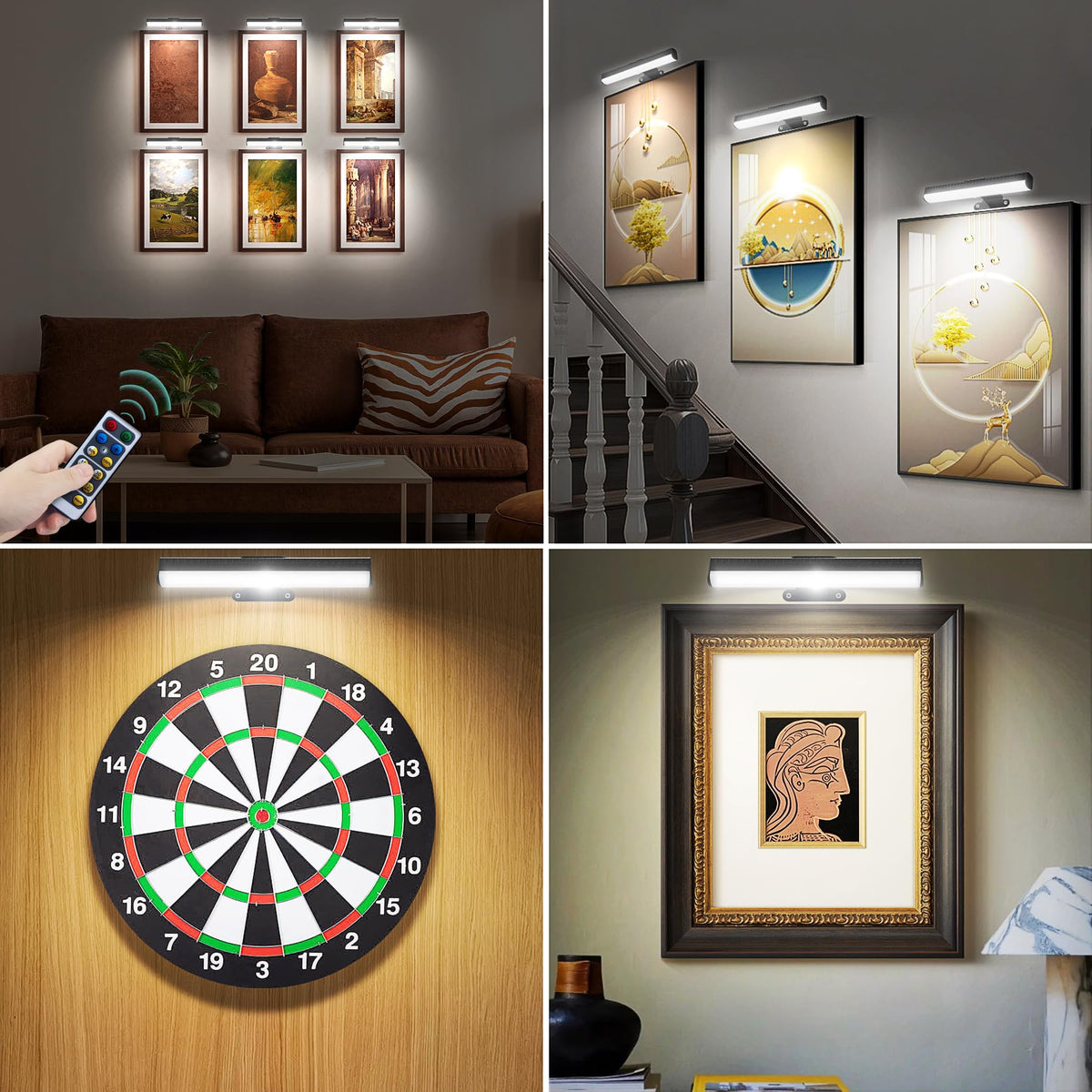 HIPTOKING timer auto-off helps conserve battery while displaying art.