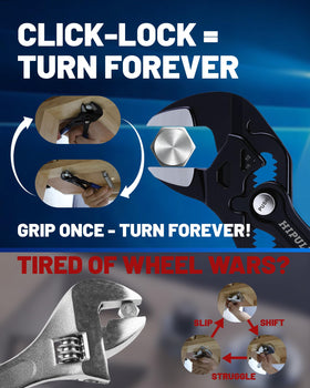 HIPULX jaw-protectors guard delicate surfaces during plumbing work.