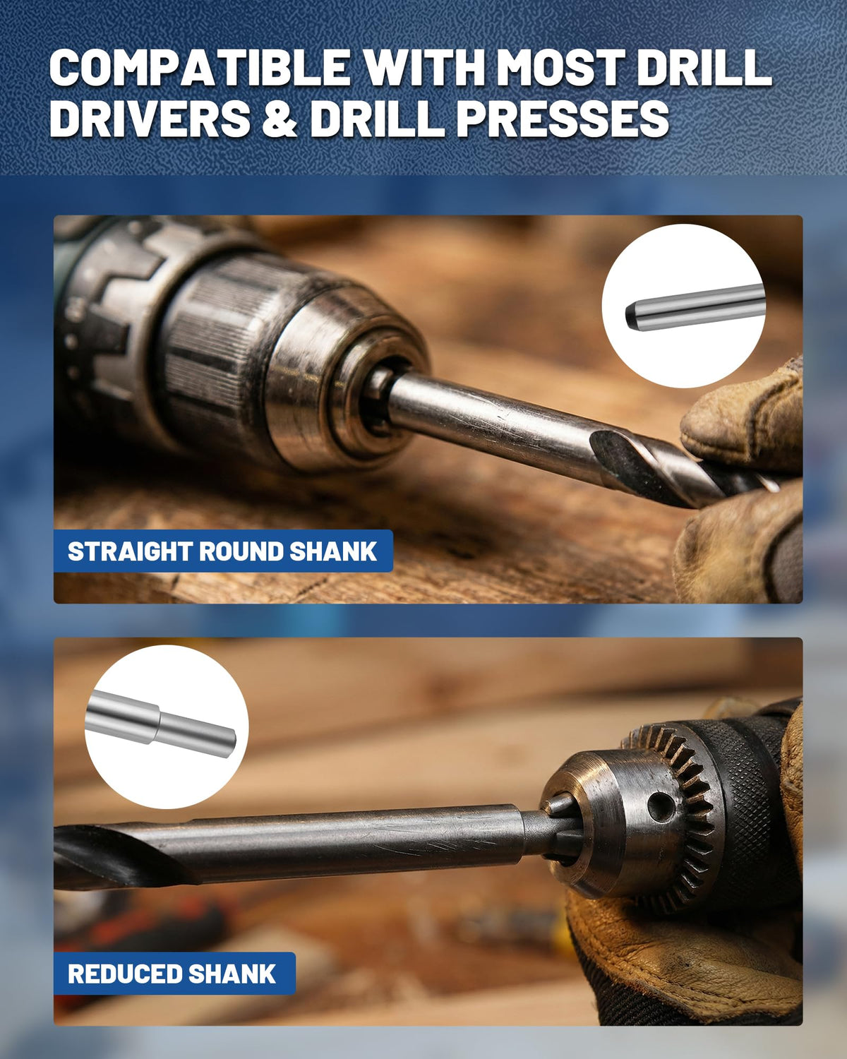 HIPULX durable-carbon-steel-bits deliver lasting sharpness.