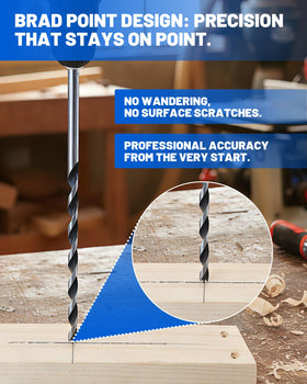 HIPULX laser-marked-bits allow quick size identification and reliable drilling.