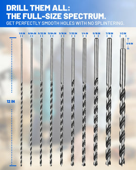 HIPULX permanent-size-markings resist wear for easy reordering.