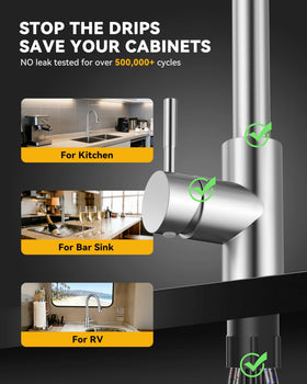 Hiqufet brushed nickel finish close-up showing durable, water-spot resistant surface.