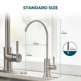 Hiqufet pot filler action, convenient for large pots without spills