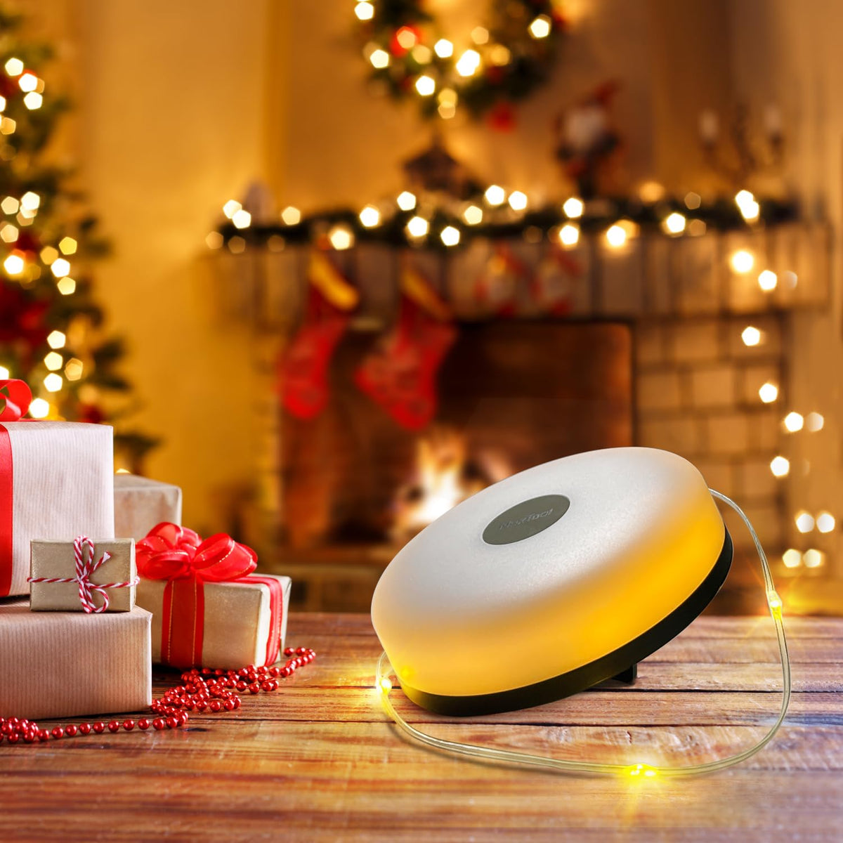 Hiromeco 4-in-1 lantern mode highlights bright task lighting for tents and desks.