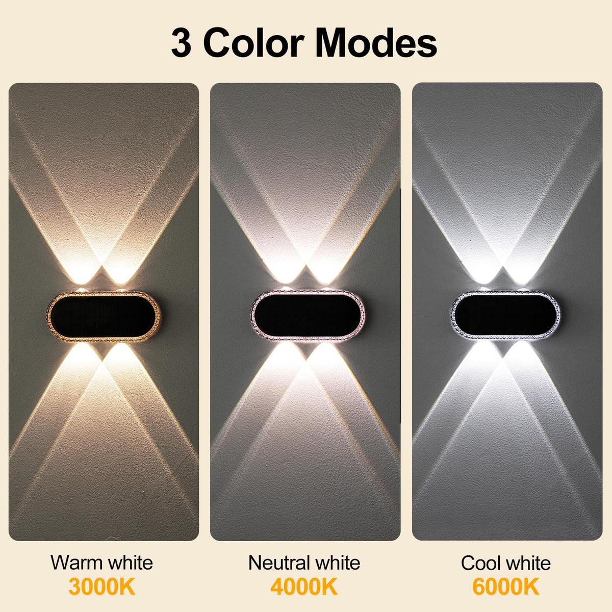 Hiromeco weatherproof IP65 lights built for all-season outdoor use