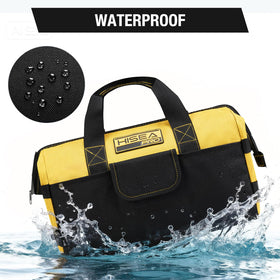 HISEA tool bag with MOLLE side loops for expansion.