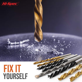 Hi-Spec compact flip-top tray keeps bits secure and portable.