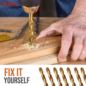 Hi-Spec durable HSS steel delivers reliable cutting speed for repeated use.